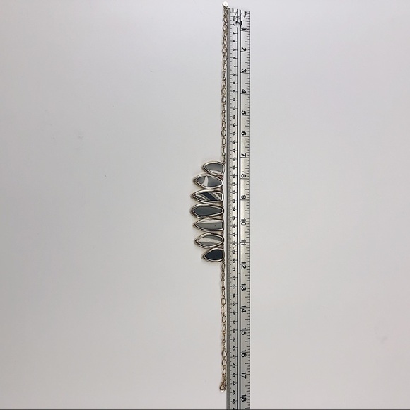 STELLA & Dot black gold reversible necklace - Picture 5 of 5